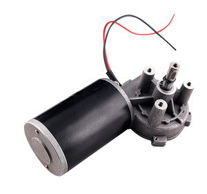 Alto motor eléctrico modificado para requisitos particulares del engranaje de gusano del esfuerzo de torsión 12v 24v Mini Low Rpm Brush Dc